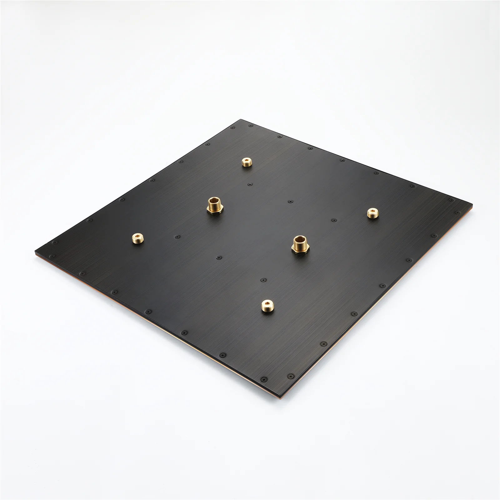 LED Oil Rubbed Bronze 20" Ceiling-Mounted 3-Way Thermostatic Shower Faucet - Image 16