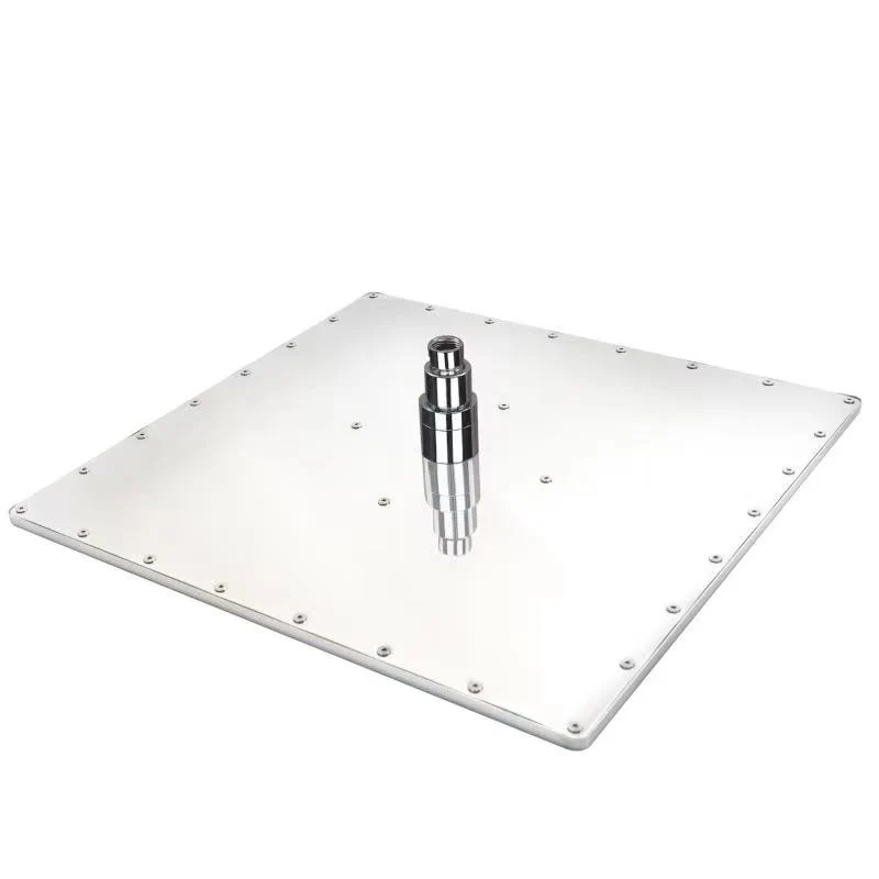 12-inch or 16-inch Rainfall 3 LED Colors Chrome Ceiling Mount 3-Way Thermostatic Shower System - Image 9