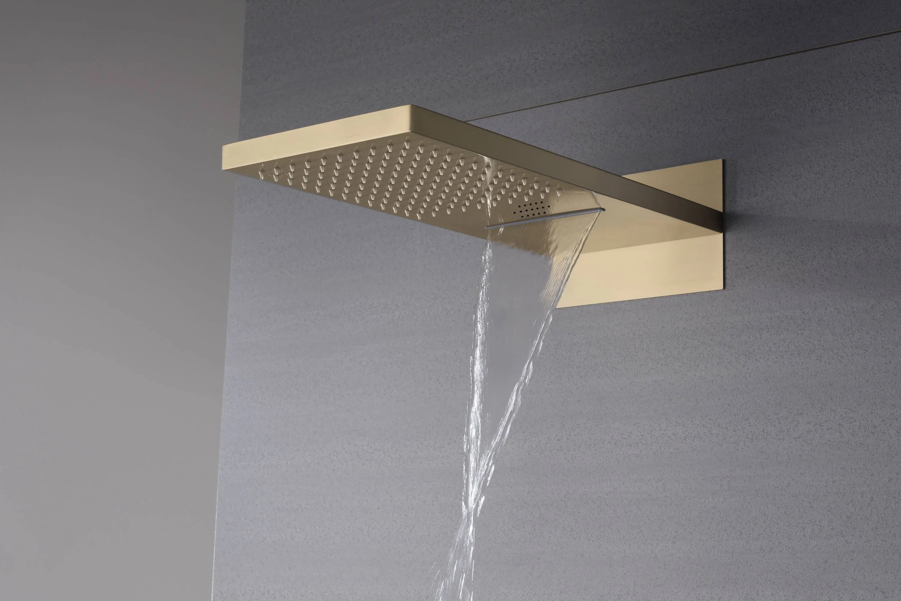 22" Bluetooth Music LED Shower System with 4-Way Thermostatic Faucet and Multiple Functions, 3 Finishes - Image 4