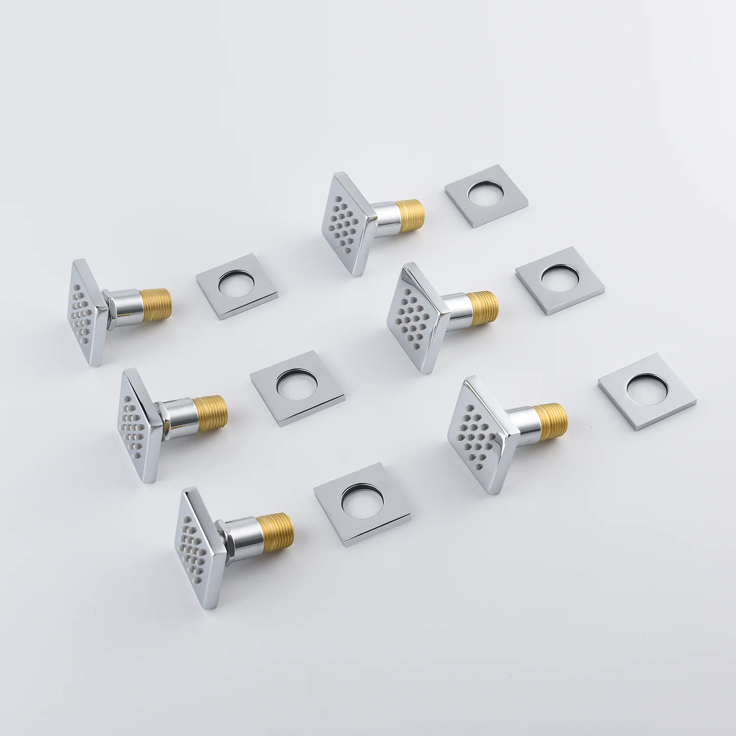 Chrome Thermostatic Shower System  3-Way Functionality & Includes 6 Body Jets for Simultaneous and Separate Operation - Image 9